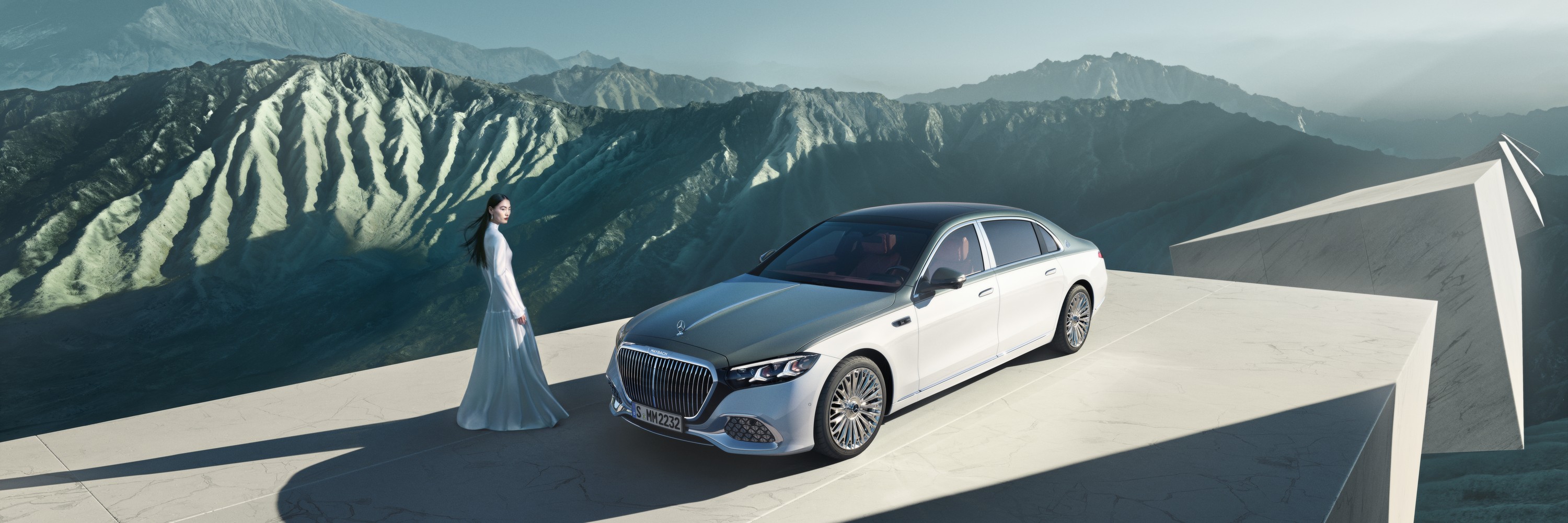 The new Mercedes-Maybach S-Class.