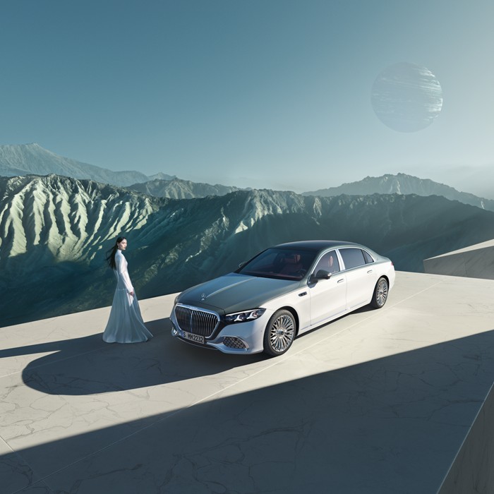 The new Mercedes-Maybach S-Class.
